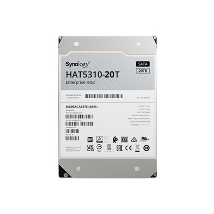 20000 GB | 7200 RPM | Dysk twardy | HAT5310-20T 20000 GB | 7200 RPM | Dysk twardy | HAT5310-20T