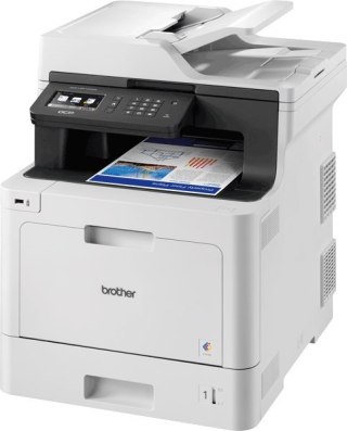 Brother | DCP-L8410CDW | Drukarka / kopiarka / skaner | Kolorowy | Laserowy | A4/Legal | Czarny | Biały