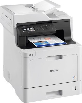 Brother | DCP-L8410CDW | Drukarka / kopiarka / skaner | Kolorowy | Laserowy | A4/Legal | Czarny | Biały