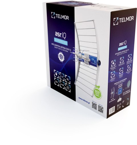 Antena szerokopasmowa Telkom-Telmor DVB-T/T2 ASR IQ 2023 z ZZA7 5G Protected UHF Antena szerokopasmowa Telkom-Telmor DVB-T/T2 ASR IQ 2023 z ZZA7 5G Protected UHF
