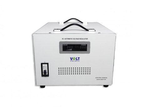Stabilizator napięcia Volt Polska AVR Pro 10000VA 3% Servo Stabilizator napięcia Volt Polska AVR Pro 10000VA 3% Servo