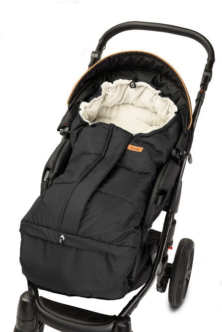 ŚPIWOREK COMBI 3w1 POLAR - BLACK/BEIGE ŚPIWOREK COMBI 3w1 POLAR - BLACK/BEIGE