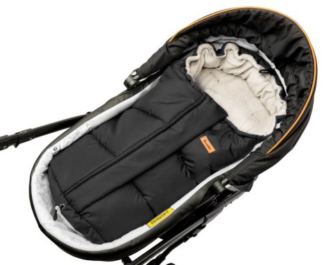 ŚPIWOREK COMBI 3w1 POLAR - BLACK/BEIGE ŚPIWOREK COMBI 3w1 POLAR - BLACK/BEIGE