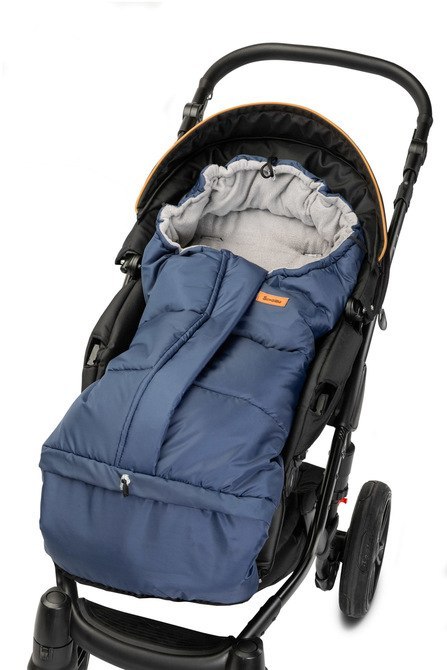 ŚPIWOREK COMBI 3w1 POLAR - NAVY/GREY ŚPIWOREK COMBI 3w1 POLAR - NAVY/GREY
