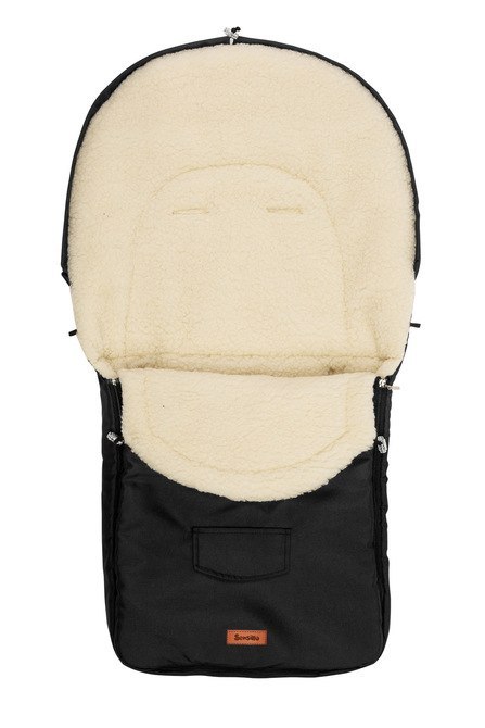 ŚPIWOREK WEŁNA - BLACK DO WÓZKA (95x40) ŚPIWOREK WEŁNA - BLACK DO WÓZKA (95x40)