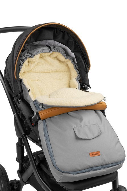 ŚPIWOREK WEŁNA - LIGHT GREY DO WÓZKA (95x40) ŚPIWOREK WEŁNA - LIGHT GREY DO WÓZKA (95x40)