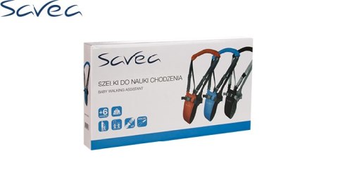 SZELKI DO NAUKI CHODZENIA CZERWONE SZELKI DO NAUKI CHODZENIA CZERWONE