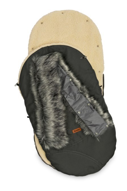 ŚPIWOREK ESKIMO GRAPHITE / WEŁNA 100 X 46 ŚPIWOREK ESKIMO GRAPHITE / WEŁNA 100 X 46
