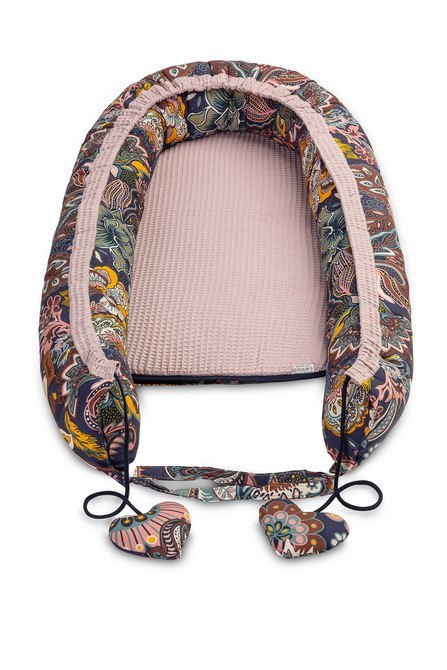KOKON WAFEL 80x45 BOHO BRUDNY RÓŻ