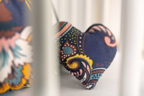 KOKON WAFEL 80x45 BOHO BRUDNY RÓŻ