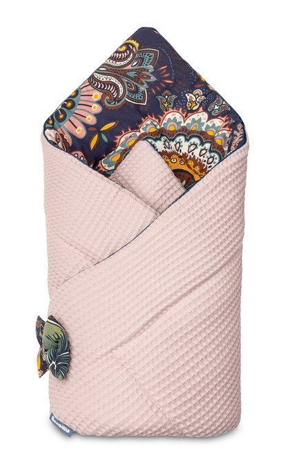ROŻEK WAFEL BOHO BRUDNY RÓŻ 75x75