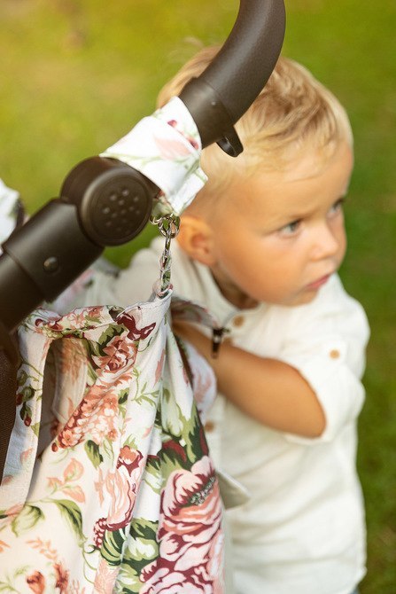 TORBA MAMA BOHO BRUDNY RÓŻ