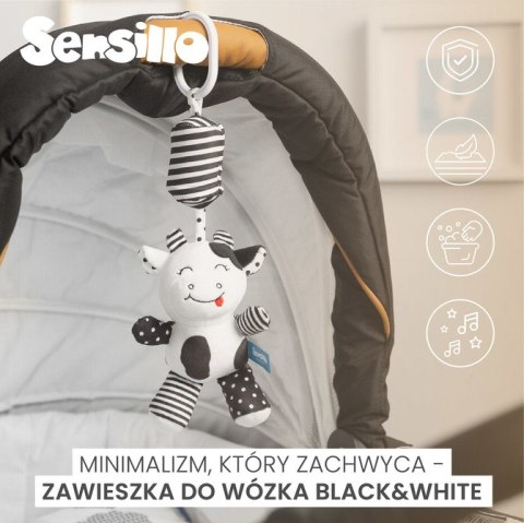 BLACK&WHITE ZAWIESZKA DO WÓZKA SŁOŃ