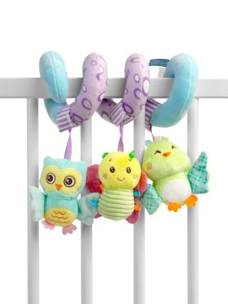 COLORFUL SPRĘŻYNKA EDUKACYJNA SOWA