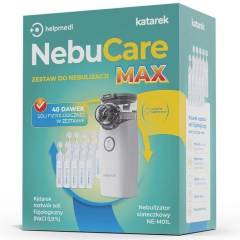 6473 NEBUCARE MAX ZESTAW DO NEBULIZACJI HELPMEDI KATAREK 6473 NEBUCARE MAX ZESTAW DO NEBULIZACJI HELPMEDI KATAREK