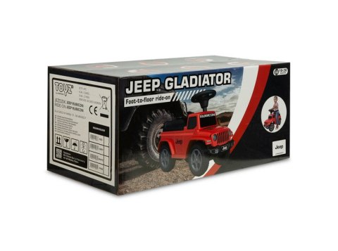 JEŹDZIK JEEP RUBICON RED