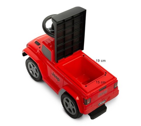 JEŹDZIK JEEP RUBICON RED