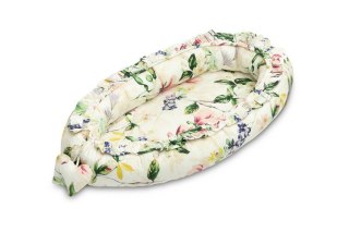GNIAZDO/KOKON VELVET MAGNOLIA RÓŻOWY 80x45