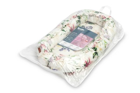 GNIAZDO/KOKON VELVET MAGNOLIA RÓŻOWY 80x45