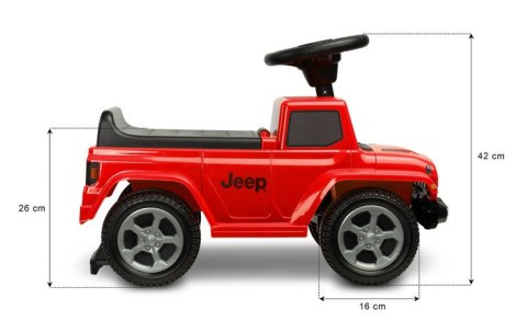 JEŹDZIK JEEP RUBICON WHITE