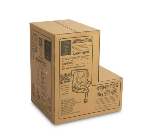 FOTELIK KAMPTOS I-SIZE GREY (40-150)