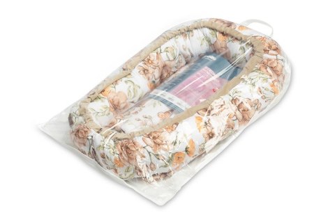 KOKON VELVET SKWER BEŻOWY 80x45