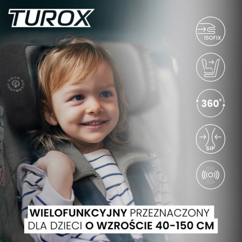 FOTELIK TUROX I-SIZE BEIGE (40-150)