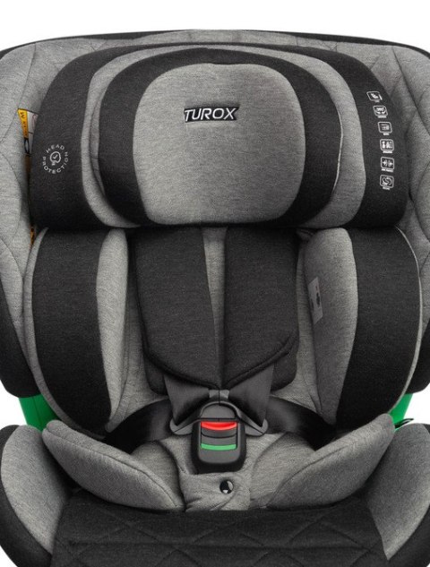 FOTELIK TUROX I-SIZE GRAPHITE (40-150)