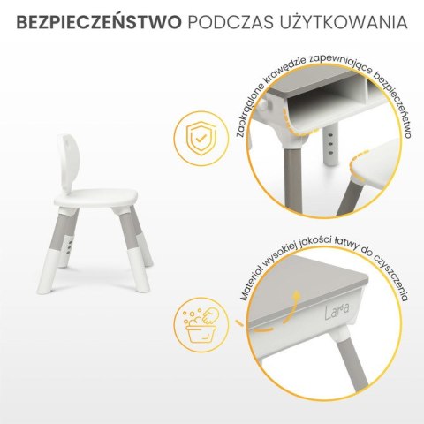 STOLIK DZIECIĘCY LARA GREY