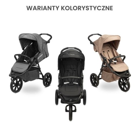 WÓZEK SPACEROWY LIMA BLACK