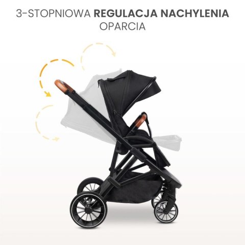 WÓZEK SPACEROWY RATIO BLACK
