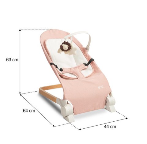 LEŻACZEK PINE PINK