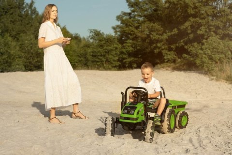 POJAZD NA AKU. TRAKTOR HECTOR BLUE