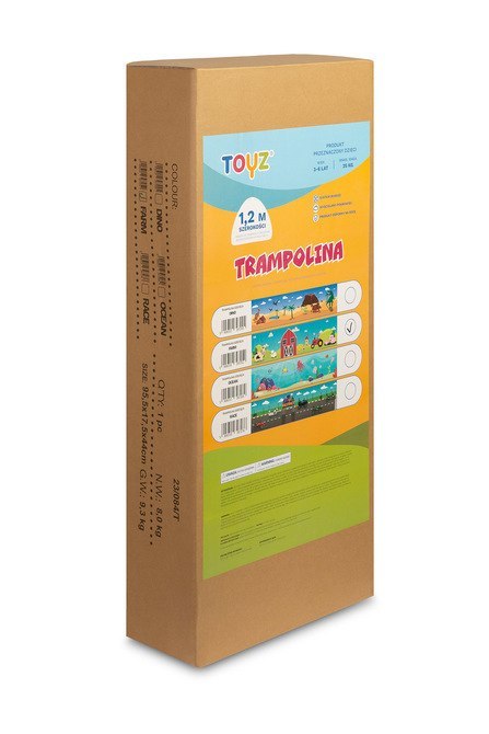 TRAMPOLINA DZIECIĘCA - FARM