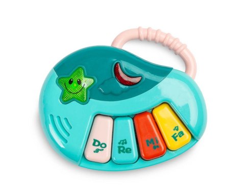 ZABAWKA EDUKACYJNA - PCHACZ MUZYCZNY TURQUOISE