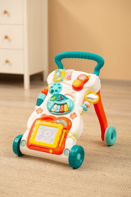 ZABAWKA EDUKACYJNA - PCHACZ MUZYCZNY TURQUOISE