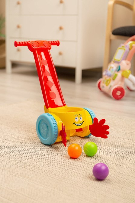 ZABAWKA EDUKACYJNA - PCHACZ ZBIERACZ KULEK