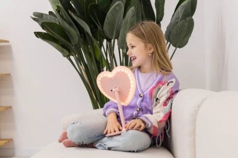 1583 LUSTERKO SERCE RÓŻOWE GIO-758 HEART 1583 LUSTERKO SERCE RÓŻOWE GIO-758 HEART