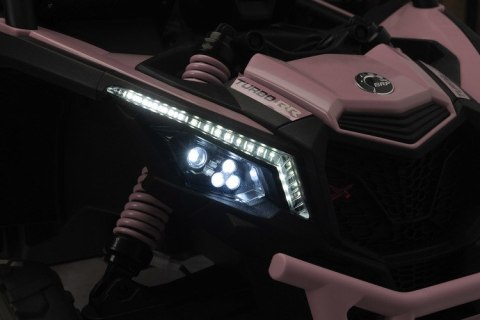 POJAZD AKUMULATOROWY MAVERICK LIGHT PINK