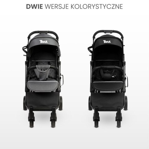 WÓZEK SPACEROWY TRAIL GRAPHITE