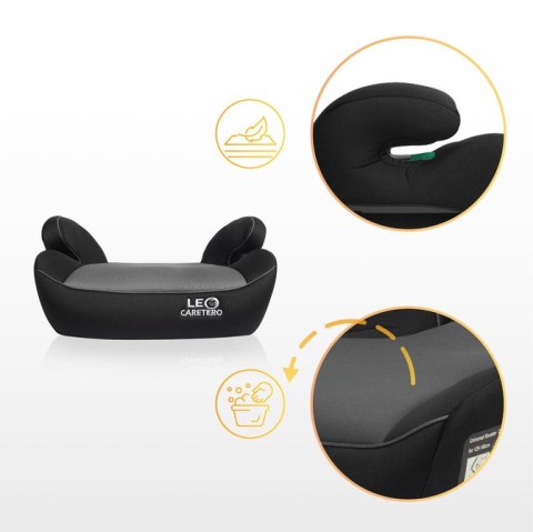 FOTELIK LEO I-SIZE BLACK (125-150)