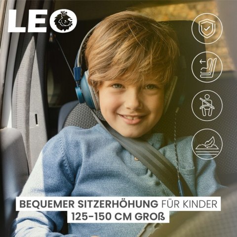 FOTELIK LEO I-SIZE GRAPHITE (125-150)