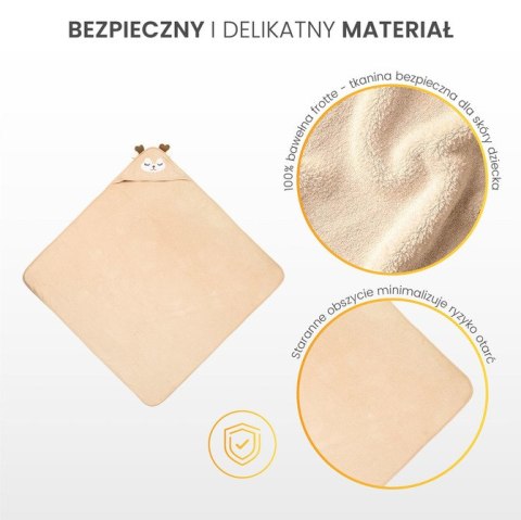 BATHFRIENDS OKRYCIE KĄPIELOWE 100x100 SARENKA BEIGE