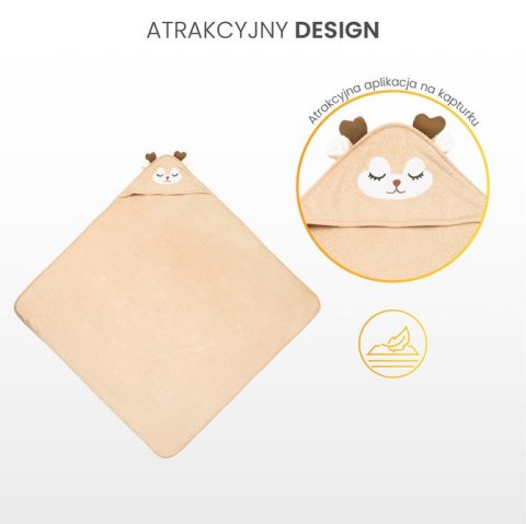 BATHFRIENDS OKRYCIE KĄPIELOWE 100x100 SARENKA BEIGE