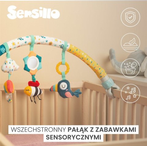COLORFUL PAŁĄK DO WÓZKA TĘCZA