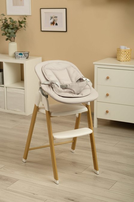 KRZESEŁKO DO KARMIENIA 3W1 TRIPLO GREY