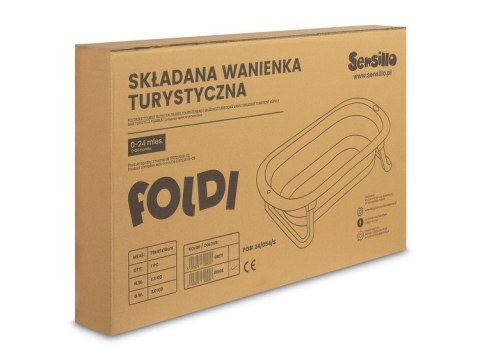 WANIENKA SKŁADANA FOLDI GREY
