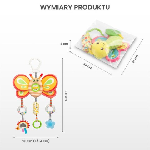COLORFUL ZABAWKA PODRÓŻNA KRAB