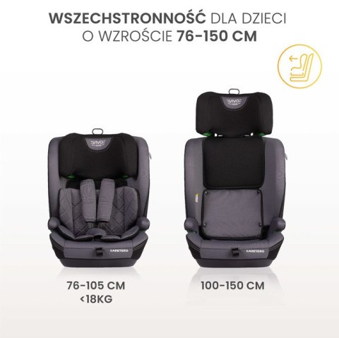 FOTELIK VIVO I-SIZE GRAPHITE (76-150)
