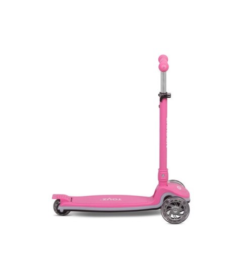 HULAJNOGA 3-KOŁOWA CARBON PINK